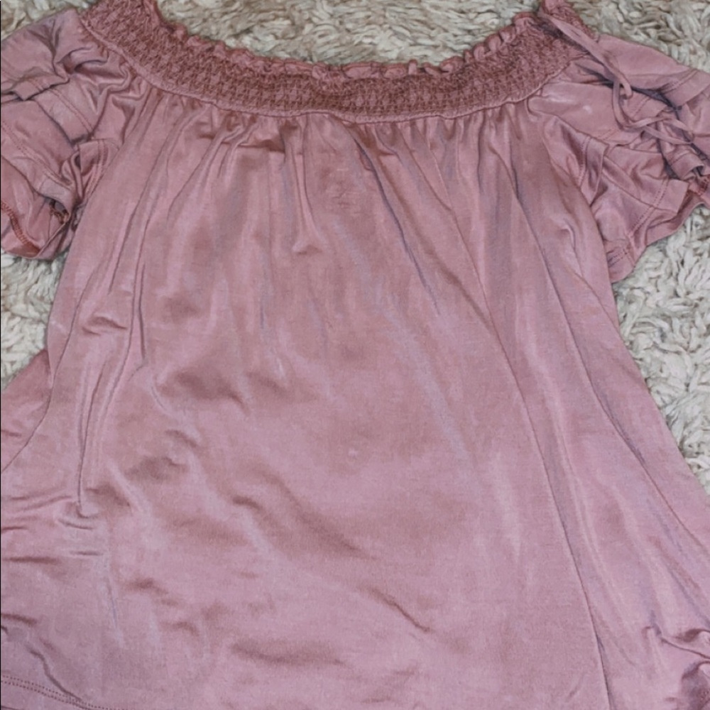 American Eagle Off-The-Shoulder Shirt